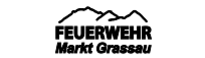 Das Logo der Feuerwehr Markt Grassau in Schwarz