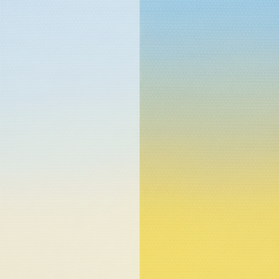 Gegenüberstellung der strahlenden Farben von Aerise Zelten und den verblassten Stoffen von Zelten der Konkurrenz