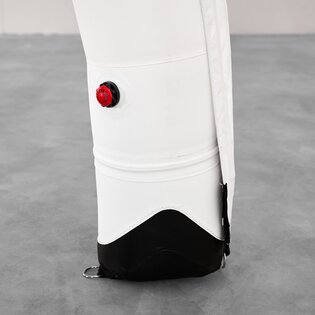 Die Endkappe der aufblasbaren Zelte von Aerise sind aus robustem Material gefertigt